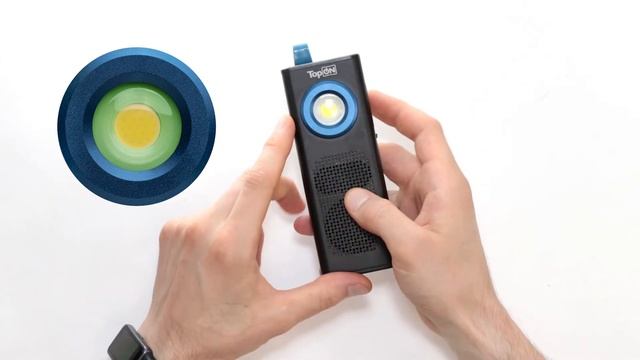 Защищенный аккумуляторный фонарь прожектор TopON TOP-MX05BT LED 5W, 500 Lm, Bluetooth 4.0, IPX4