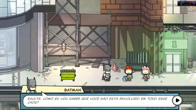 Scribblenauts Unmasked: A DC Comics Adventure #1 BATMAN!! смотреть онлайн