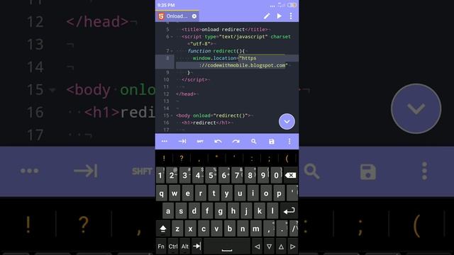 Onload Redirect Javascript | CodeWithMobile смотреть онлайн