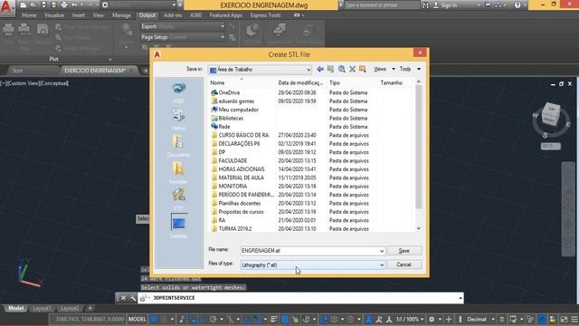 Impressão 3D | Modelagem no AutoCAD смотреть онлайн