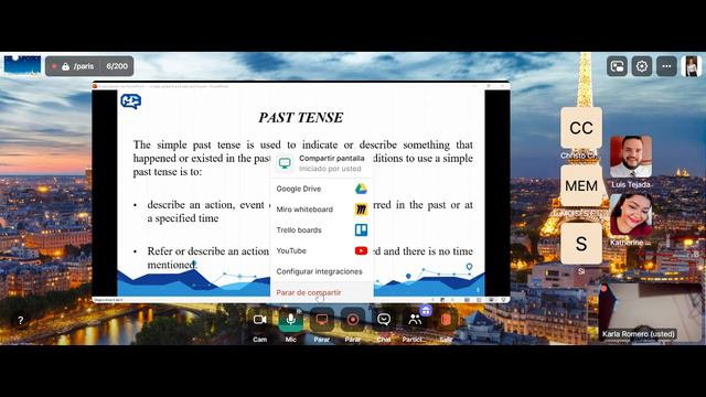 whereby paris 19 Jan 2023 Simple present and simple past (8:30pm 10:00pm) смотреть онлайн