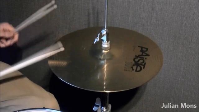 Test of Paiste 101 Brass 13'' Hi-Hat Cymbal смотреть онлайн