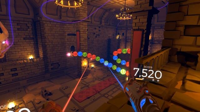 Zooma VR Play Zuma style game in VR 3D No Commentary | Rift, Index, Vive & WMR смотреть онлайн