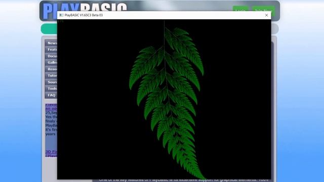 2023 02 16 PlayBASIC Code Snippet Fractal Fern XVID V002 смотреть онлайн