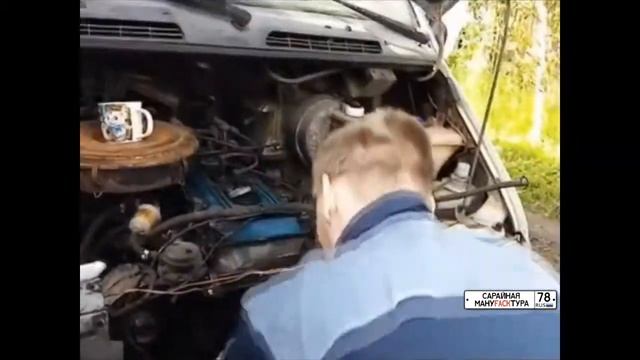 РЕШИЛИ ПОЧИНИТЬ ГАЗЕЛЬ И СЛОМАЛИ РАДИАТОР! смотреть онлайн