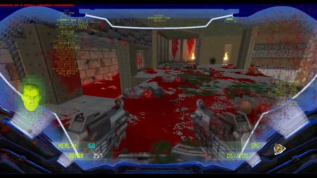 Doom Wad Dark World Project Brutality 3.0 level 2 Underhells смотреть онлайн