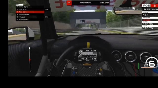 ASSETTO CORSA ENTRENAMIENTOS AUDI смотреть онлайн