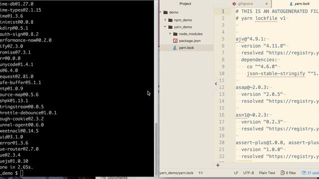 Week 2: Package Manager: JavaScript Yarn смотреть онлайн