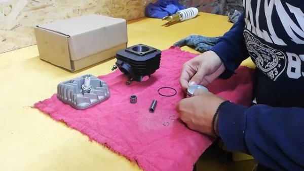 Установка ЦПГ Malossi "SPORT" на Легенду