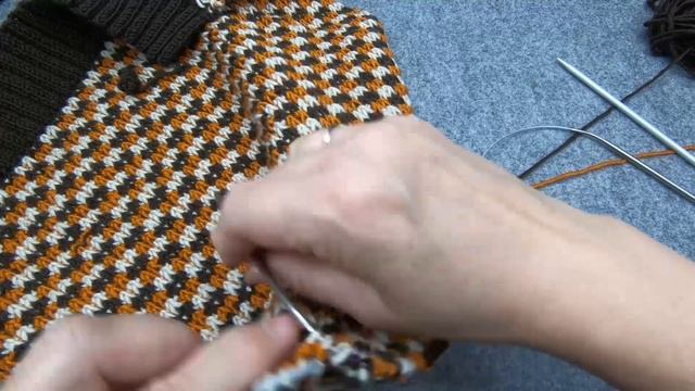 Örgü Ile Süveter Nasıl Örülür? 3 Renk Nakışlı Şık! Detaylı Anlatım
