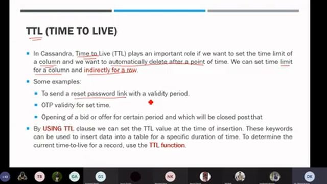 Cassandra Counter & TTL Data Types смотреть онлайн