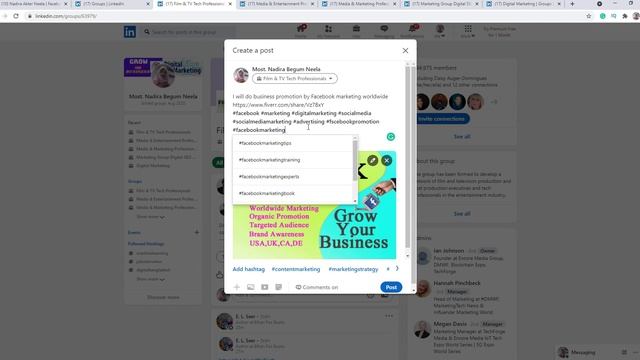 How to LinkedIn Marketing or LinkedIn Post in 2021 by Outsourcing BD Institute смотреть онлайн
