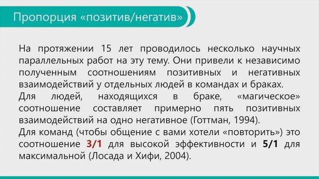Управляйте доверием своих сотрудников. Позитивная и негативная обратная связь смотреть онлайн