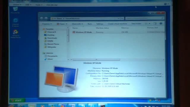 Режимы совместимости. Windows Virtual PC — Режим Windows XP смотреть онлайн
