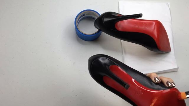 Repair Louboutin Red Soles | How to DIY Your Own Red Sole Shoes! смотреть онлайн