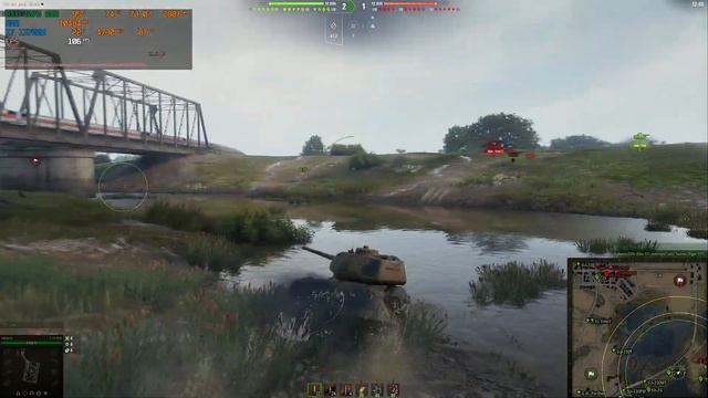 MSI Pulse 15 B13VGK - World of Tanks (QHD) смотреть онлайн