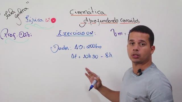 Velocidade Média - Exercícios de Aprofundamento (Aula 04) смотреть онлайн