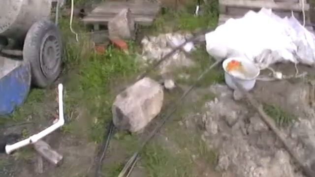 Сделал кессон для скважины из ЖБИ кольца смотреть онлайн