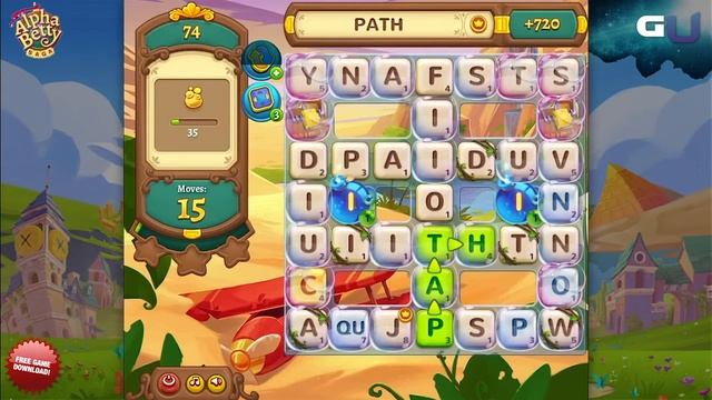 AlphaBetty Saga - Tick Tock! Guide To Take Out Time Bombs смотреть онлайн