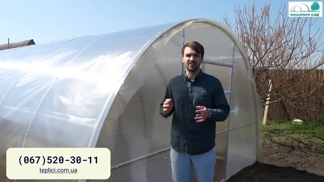 Самая популярная теплица в Украине – 4х8 метров. Обзор арочной, поликарбонатной теплицы. смотреть онлайн