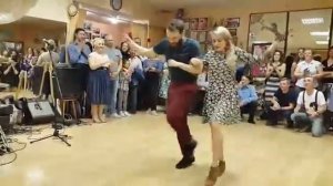 Юбилей Тани. Семейный танец Lindy Hop. 16.03.2019