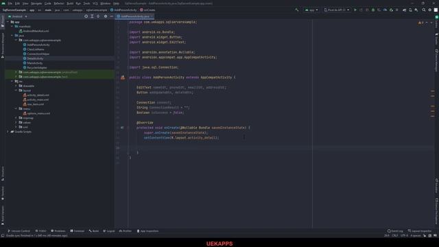 Android Studio Sql Server CRUD - RecyclerView Swipe Delete - Expanded Layout Example - Java смотреть онлайн