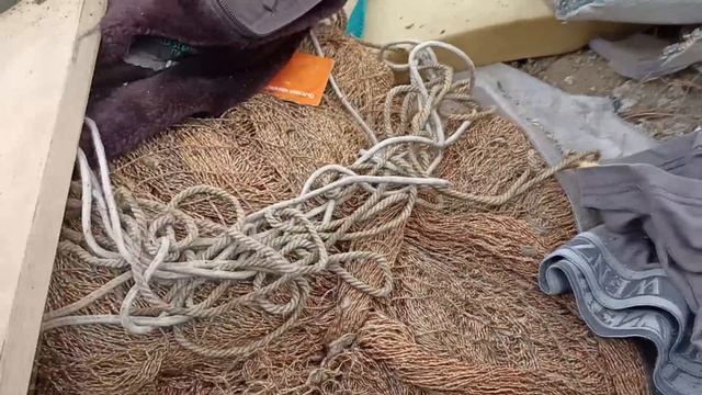 Осенняя вылазка на свалку.  Повезло с медью, и другие интересные находки.