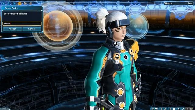 Кастомизация (создание) персонажа Phantasy Star Online 2 смотреть онлайн