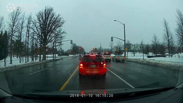 Holocam C1 plus rainy day drive смотреть онлайн