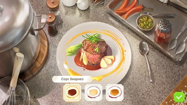 Charlotte's Table на Android первый взгляд ИГРА В СТИЛЕ ТРИ В РЯД НА КУЛИНАРНУЮ ТЕМАТИКУ