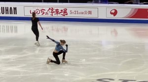 Александра Трусова чисто исполнила ПЯТЬ ЧЕТВЕРНЫХ на прогоне произвольной программы + интервью