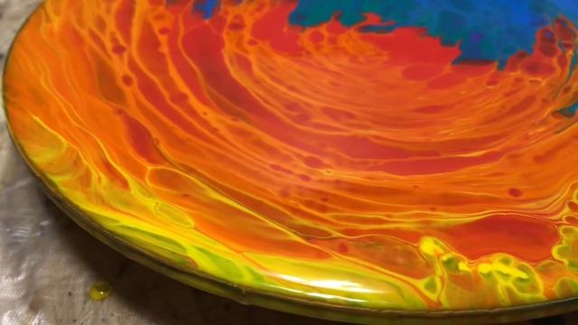 Добро и зло в стиле Fluid art смотреть онлайн