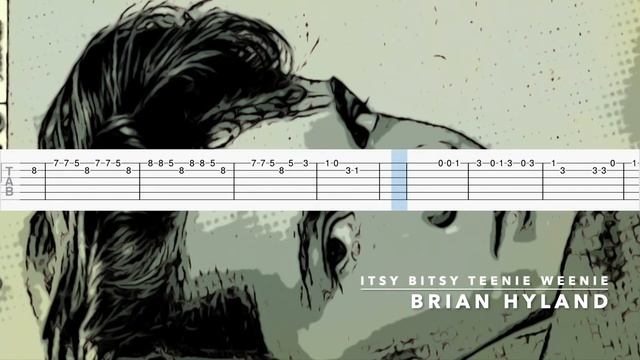 Itsy Bitsy Teenie Weenie - Brian Hyland Guitar Tab/Tutorial смотреть онлайн
