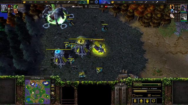 Warcraft III TeD Cup 16 2023 Jun21 LuChaeL(U) v Kaho(N) Game 3 MAPS - Last Refuge V1.5 смотреть онлайн