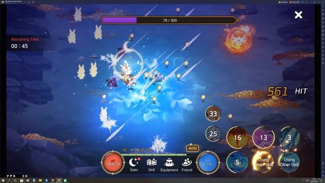 Idle Moon Rabbit: AFK RPG "Gold Dungeon" Easy 300/300 смотреть онлайн