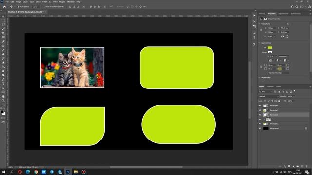 Photoshop Tutorial: How to Create Rounded Edges| Скругленные углы смотреть онлайн