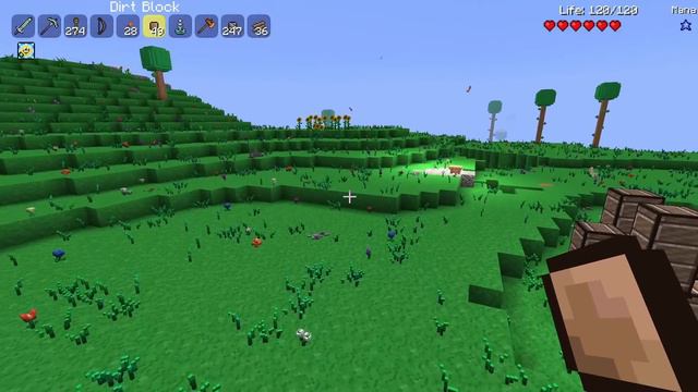 Terraria + Minecraft ► TERROR Na Selva, Hornet 3D Existe? #14