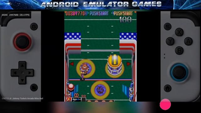 Johnny turbo's arcade: Nitro ball EGG NS 2.1.6 Game test with settings смотреть онлайн
