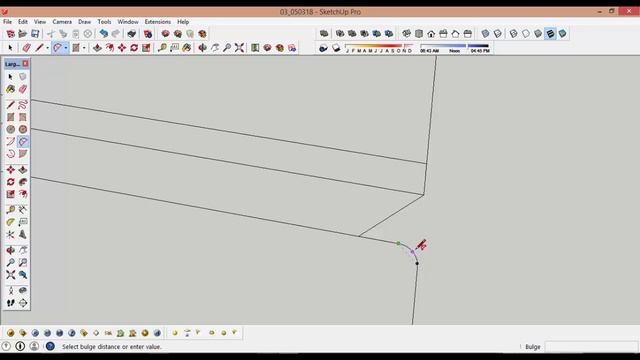 05 Basic Sketch Up Tutorial _ Import AutoCAD File _ Use Follow Me смотреть онлайн