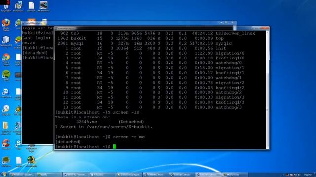 How to shutdown and start bukkit server. смотреть онлайн