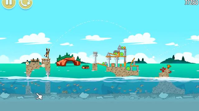 Angry Birds Seasons. Piglantis (level 1-9) 3 stars Прохождение от SAFa смотреть онлайн