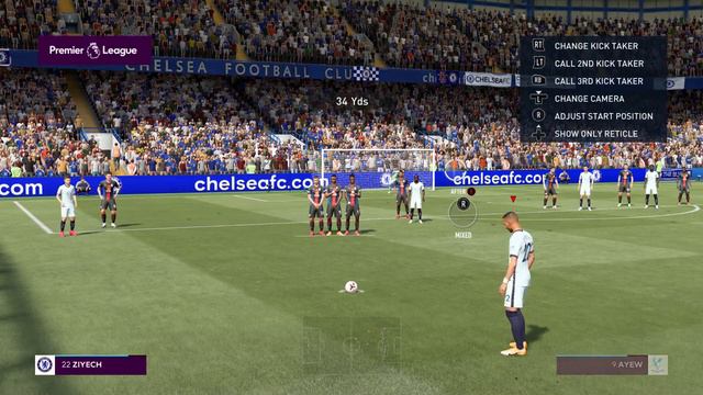 Fifa 21 - Chelsea vs Crystal Palace - Gameplay (PC/Windows 10) HD смотреть онлайн