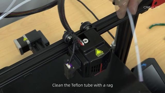 Service tutorial Ender - 3 Max Neo needle cleaning and nozzle replacement смотреть онлайн