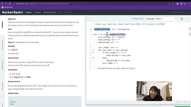 Python - Day 6 - Lets' Review! - 30 Days of Code смотреть онлайн