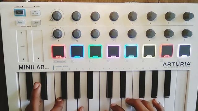 Manassin Madiyile | K.S Chithra | Arturia Minilab mk2 смотреть онлайн