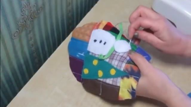 Новогодние прихватки своими руками. смотреть онлайн