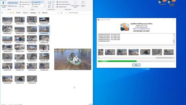 Automatic repairing JPEG files encoded by a ransomware смотреть онлайн