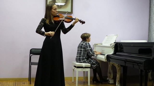 Некрасова Полина , ДМШ 1, Г.Гендель Соната № 6 I, II ч., Г.Пуньяни 