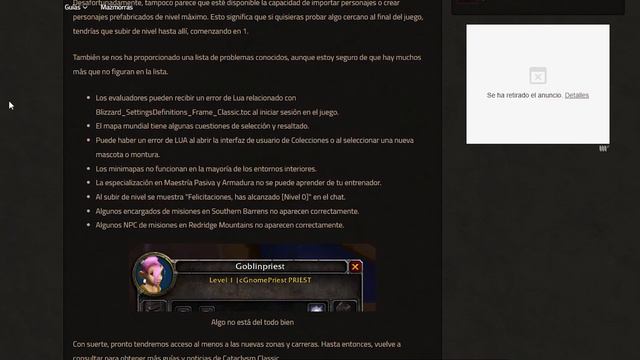 🔥YA ESTA LA BETA WoW Cataclismo 🔥 pero con Restricciones por ahora смотреть онлайн