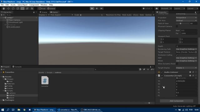 Tutorial Unity convertendo variaveis int para float ,int para string e mais смотреть онлайн